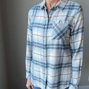 Barbour plaid flannel shirt from Nordstroms